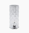 Stolna LED lampa. kristalna. uslikana frontalno